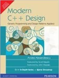 Modern C Design : Generic Programming and Design Patterns Applied
