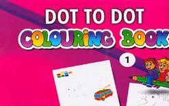 DOT TO DOT COLOURING BOOK- 1 (CODE- 22)