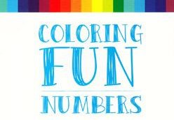 COLORING FUN NUMBERS