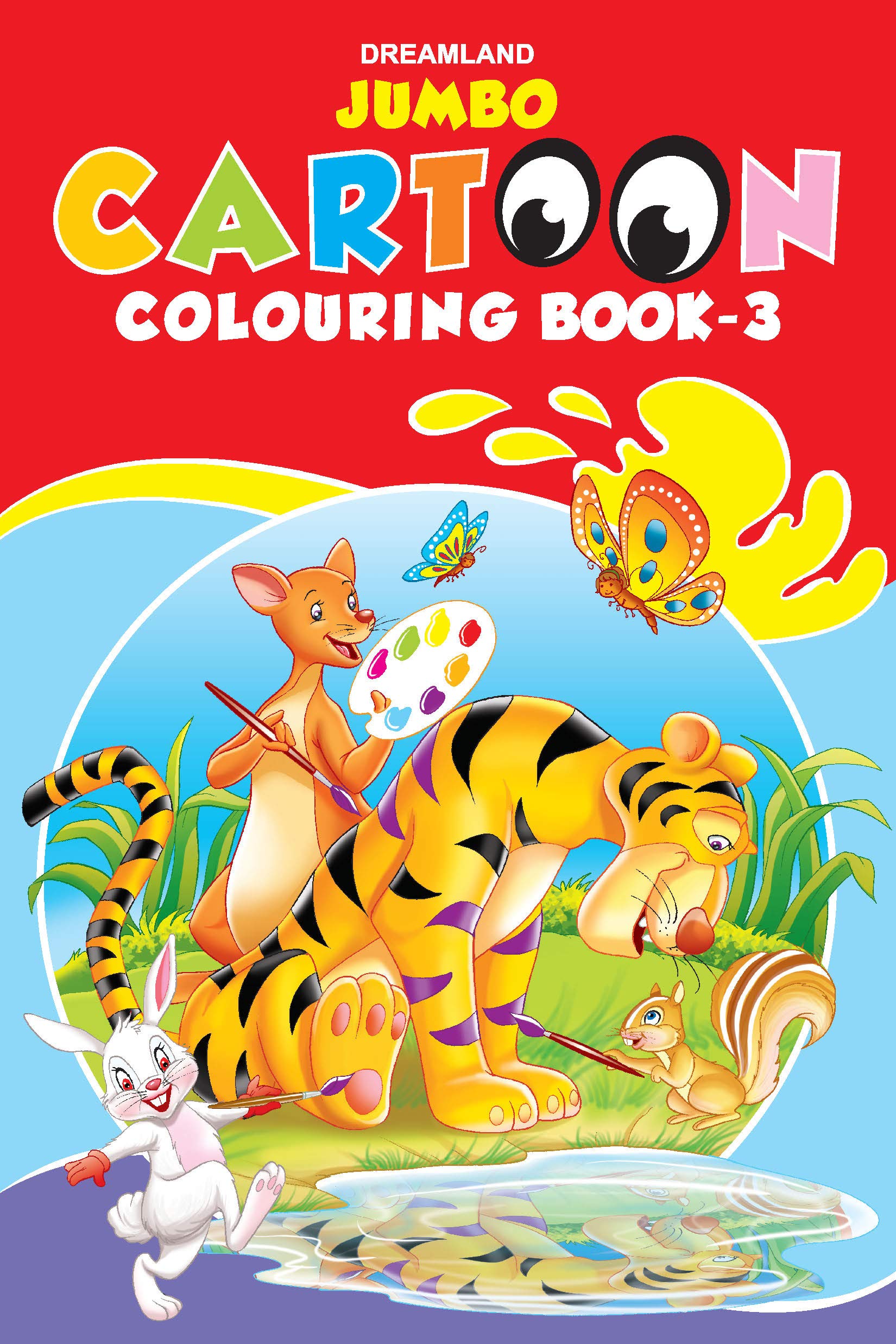 KIDS EASY JUMBO CARTOON COLOURING BOOK-3