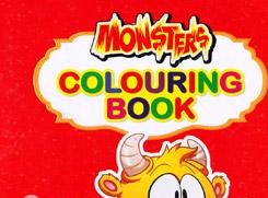 MONSTERS COLOURING BOOK