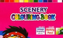 SCENERY COLOURING BOOK (SUBJECT VILLAGE SCENERY COLOUR MARKING PENCIL AGE 5 PLUS) (CODE- 27)