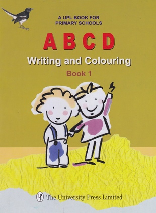 A B C D WRITING AND COLURING BOOK-1