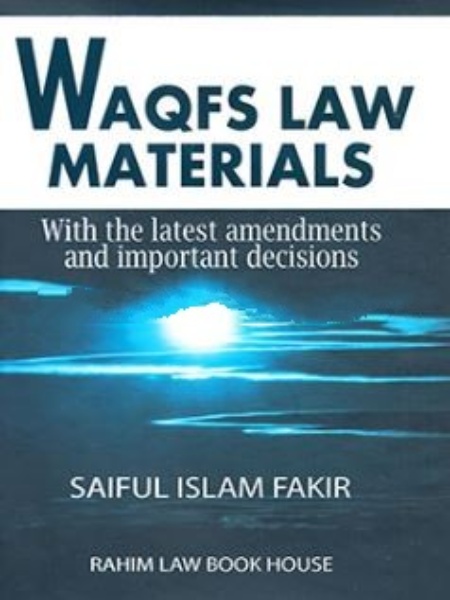 WAQFS LAW MATERIALS