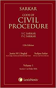 SARKAR CODE OF CIVIL PROCEDURE (SET OF 2 VOLUMES)