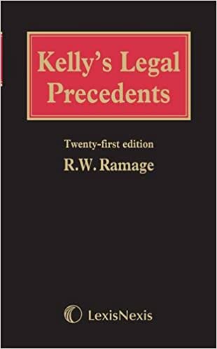 KELLY'S LEGAL PRECEDENTS