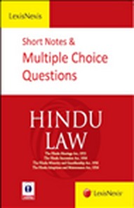 SHORT NOTES AND MULTIPLE CHOICE QUESTIONS-HINDU LAW