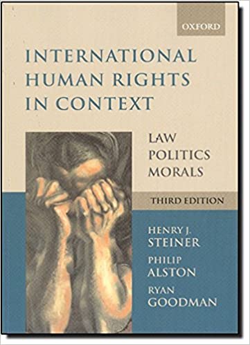INTERNATIONAL HUMAN RIGHTS IN CONTEXT: LAW, POLITICS, MORALS