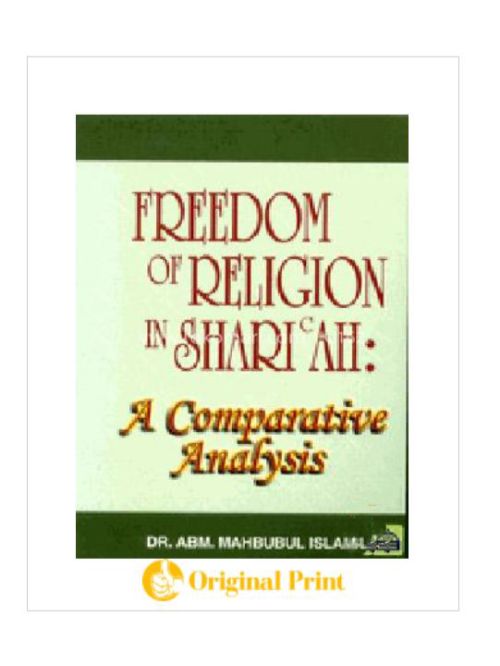 FREEDOM OF RELIGION IN SHARI'AH