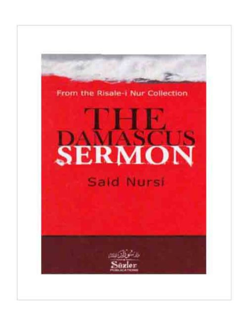THE DAMASCUS SERMON