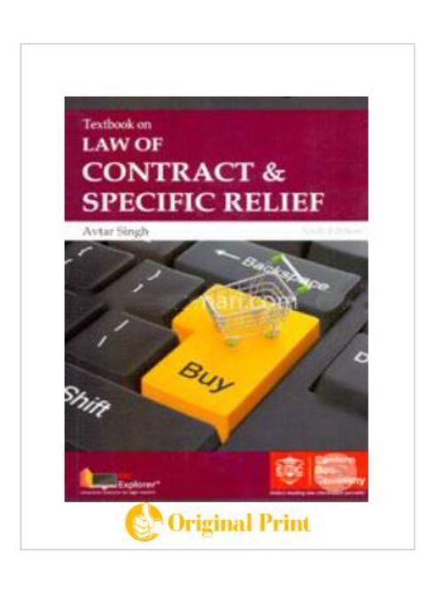 Textbook on Law Of Contract and Specific Relief