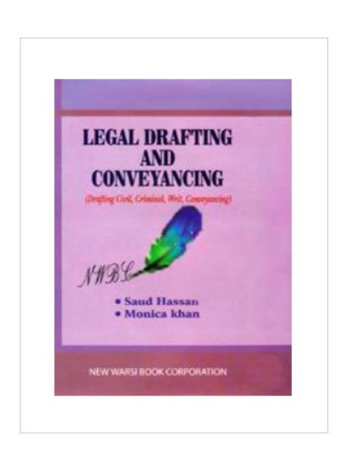 LEGAL DRAFTING AND CONVINCING -1ST, 2010