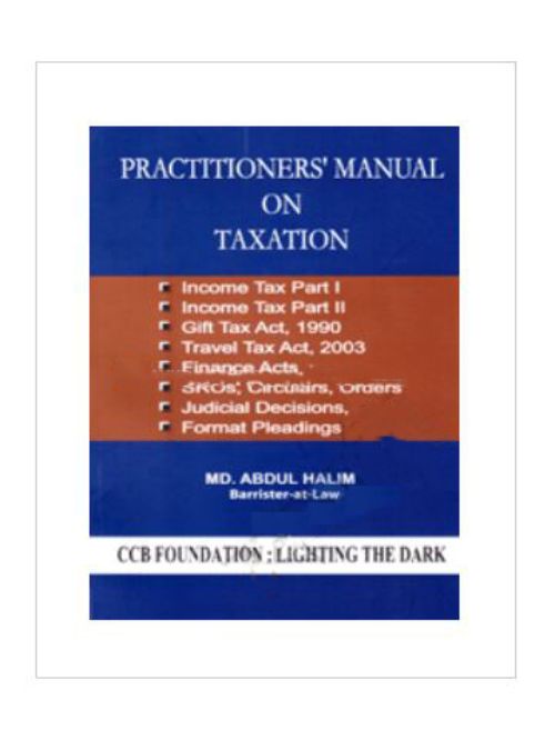 PRACTITIONERS' MANUAL ON TAXATION (INCOME TAX)