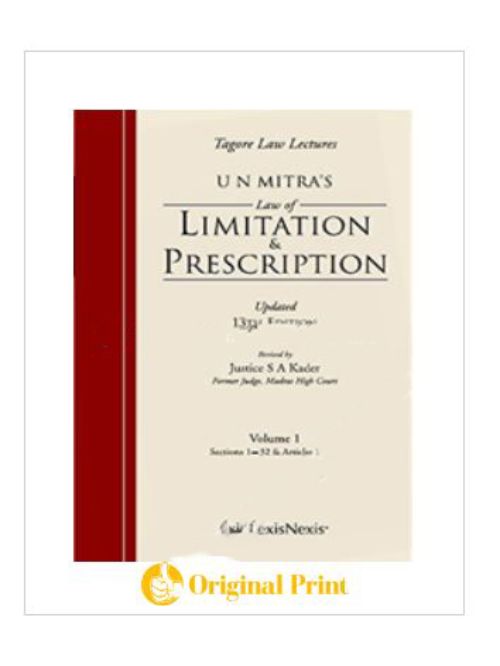 U N MITRA'S LAW OF LIMITATION AND PRESCRIPTION- 2 VOLS.