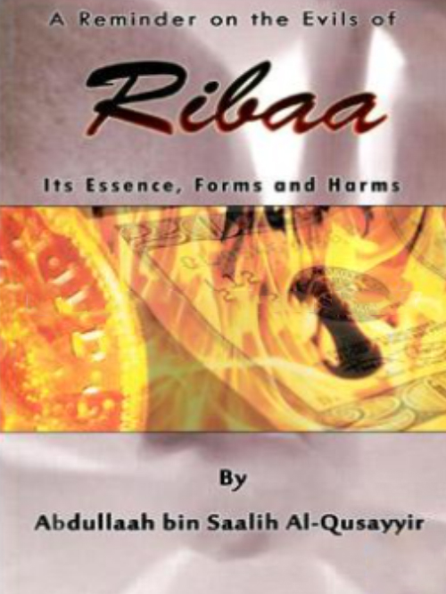 A REMINDER ON THE EVILS OF RIBAA