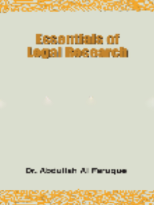 ESSENTIALS OF LEGAL RESEARCH