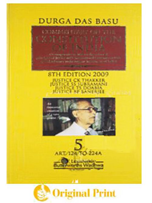 COMMENTARY ON THE CONSTITUTION OF INDIA -8TH ED -VOL-5