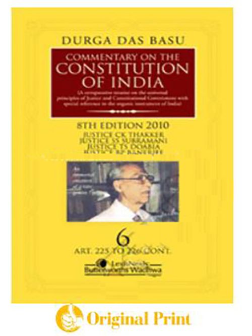 COMMENTARY ON THE CONSTITUTION OF INDIA -8TH ED -VOL-6