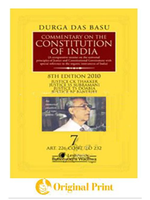 COMMENTARY ON THE CONSTITUTION OF INDIA -8TH ED -VOL-7