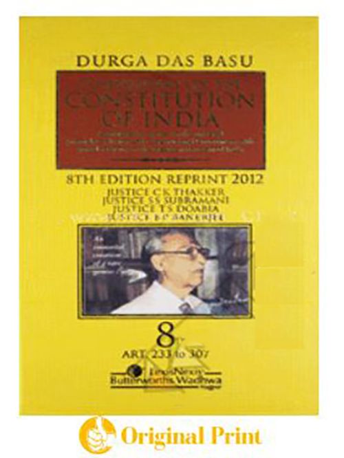 COMMENTARY ON THE CONSTITUTION OF INDIA -8TH ED -VOL-8