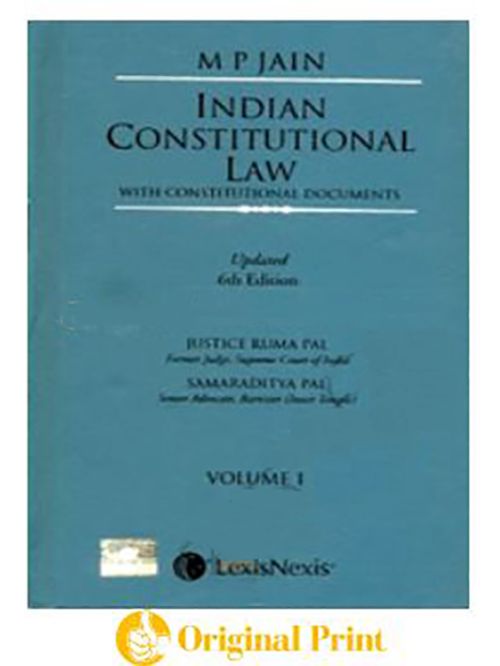 INDIAN CONSTITUTIONAL LAW -6TH ED-2 VOLUMES