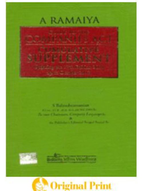 GUIDE TO THE COMPANIES ACT -CUMULATIVE SUPPLEMENT -17TH ED