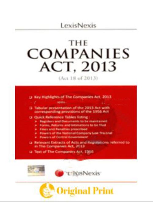 THE COMPANY ACT (ACT 18 OF 2013)