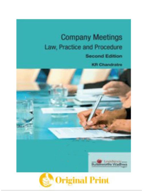 COMPANY MEETINGS-LAW, PRACTICE AND PROCEDURE -2TH ED