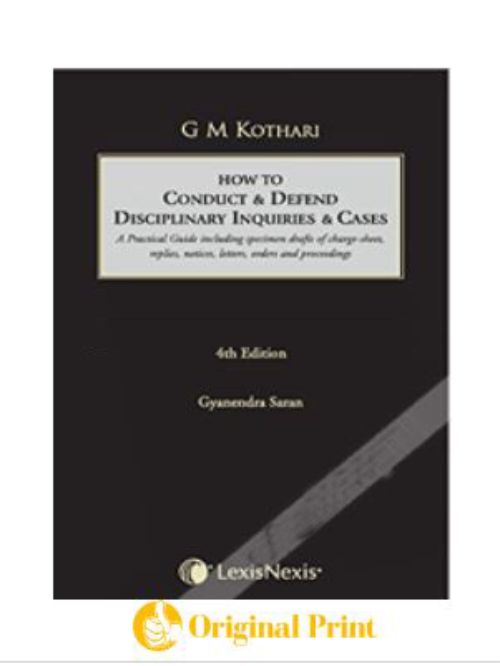 HOW TO CONDUCT AND DEFEND DISCIPLINARY INQUIRIES AND CASES