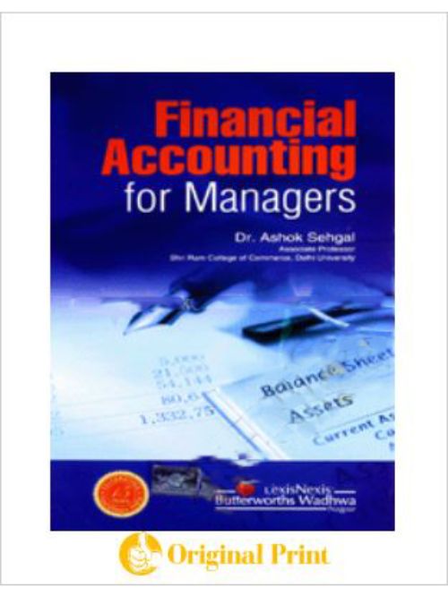 FINANCIAL ACCOUNTING FOR MANAGERS, EDN. 2012
