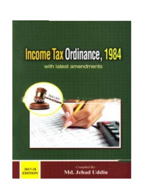 Income Tax Ordinance, 1984 (With Latest Amendments)