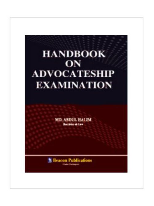 HANDBOOK ON ADVOCATESHIP EXAMINATION