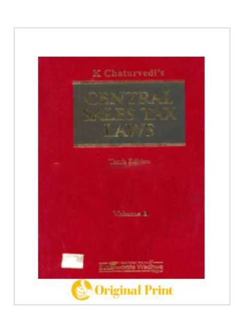 CENTRAL SALES TAX LAWS, 10TH EDN. -2 VOLS.