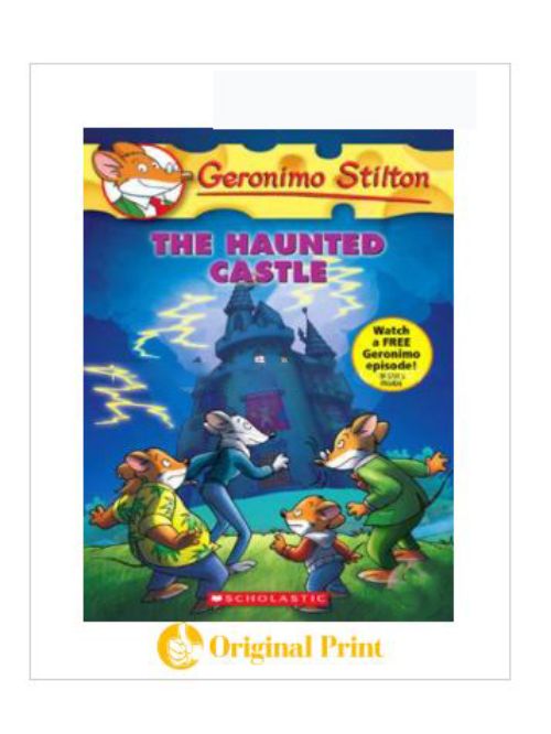 GERONIMO STILTON : 46 THE HAUNTED CASTLE (INCLUDES A CODE FOR A FREE TV EPISODE!)