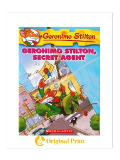 GERONIMO STILTON : 34 GERONIMO STILTON SECRET AGENT