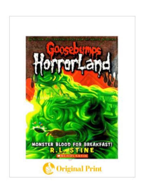 GOOSEBUMPS HORRORLAND: 03 MONSTER BLOOD FOR BREAKFAST