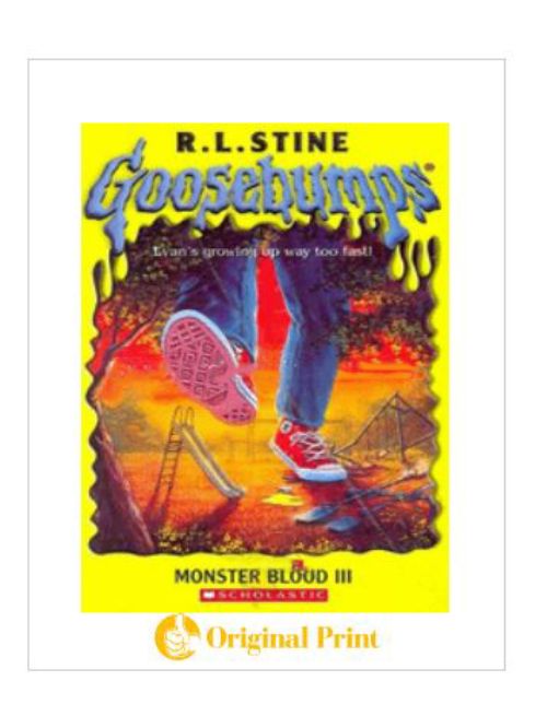 GOOSEBUMPS : 03 MONSTER BLOOD