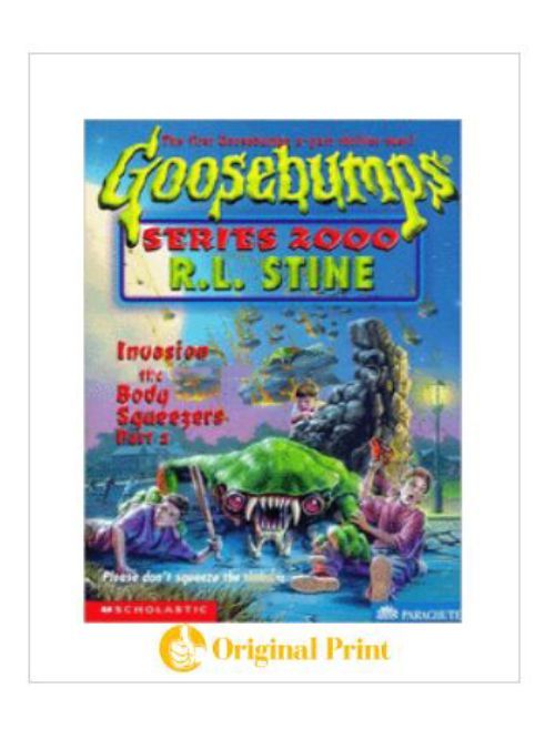 GOOSEBUMPS SERIES 2000: BOOK-5(INVASION OF THE SQUEEGERS PART-2)