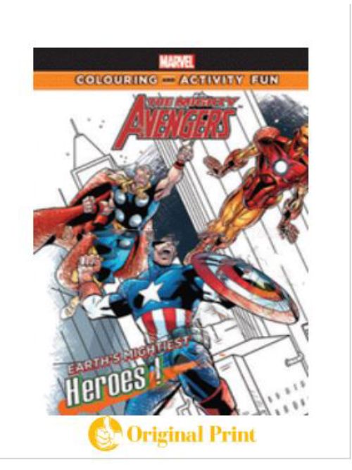 AVENGERS COLOURING AND ACTIVITY BOOK