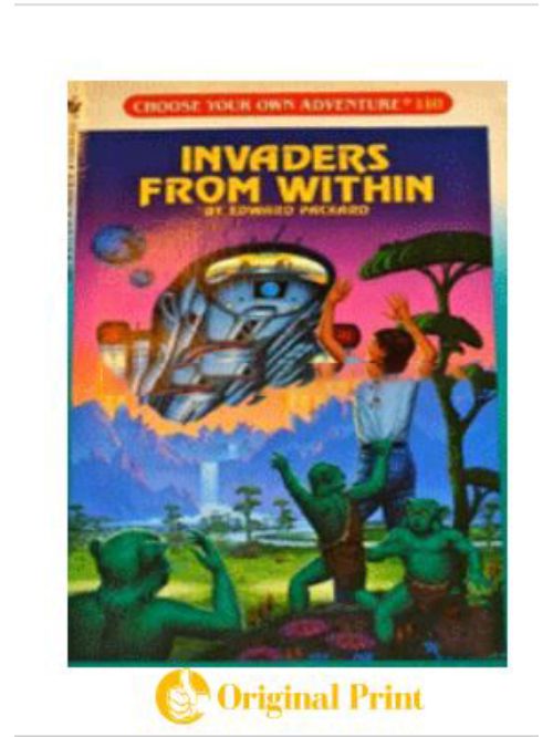 INVADERS FROM WITHIN (CHOOSE YOUR OWN ADVENTURE- 110)