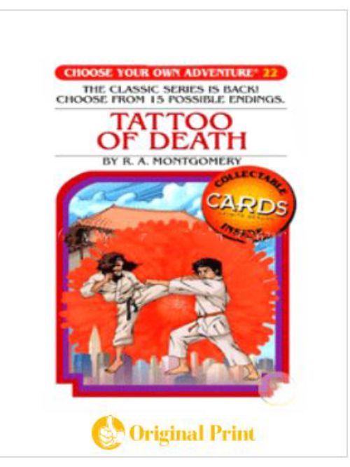 TATTOO OF DEATH (CHOOSE YOUR OWN ADVENTURE -22)
