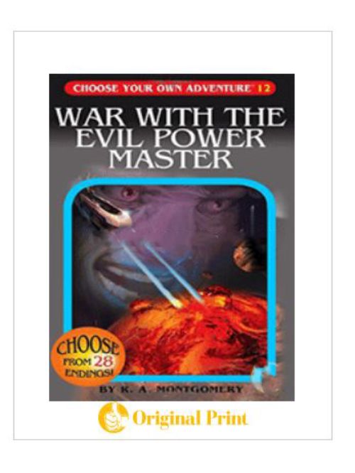 WAR WITH THE EVIL POWER MASTER (CHOOSE YOUR OWN ADVENTURE -12)