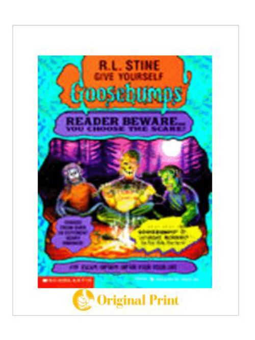 GOOSEBUMPS : 19 ESCAPE FROM THE CAMP RUN-FOR-YOUR-LIFE