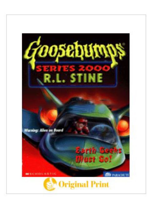 GOOSEBUMPS SERIES 2000 : 24 EARTH GREEK MUST GO!