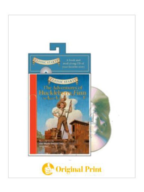 CLASSIC STARTS: THE ADVENTURES OF HUCKLEBERRY FINN (WITH CD)