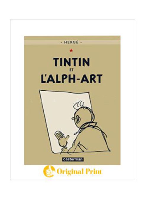 TINTIN: TINTIN AND ALPH ART