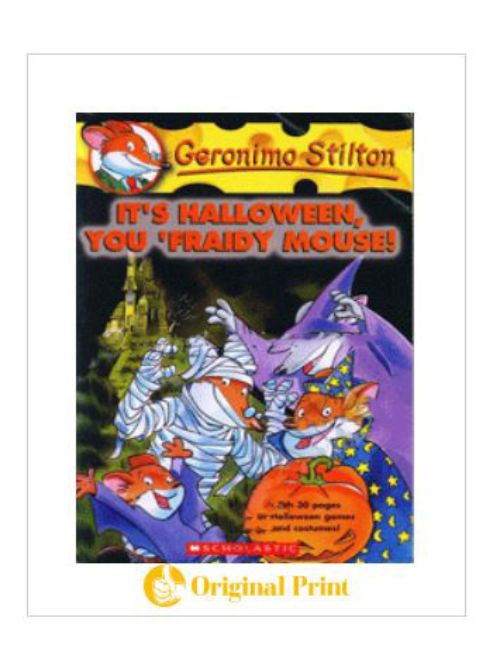 GERONIMO STILTON : 11 ITS HALLOWEEN YOU FRAIDY MOUSE!