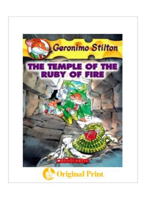 GERONIMO STILTON : 14 THE TEMPLE OF THE RUBY OF FIRE