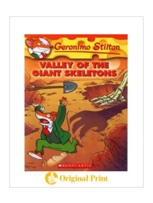 GERONIMO STILTON : 32 VALLEY OF THE GIANT SKELETONS