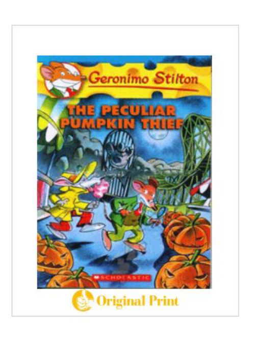 GERONIMO STILTON : 42 THE PECULIAR PUMPKIN THIEF